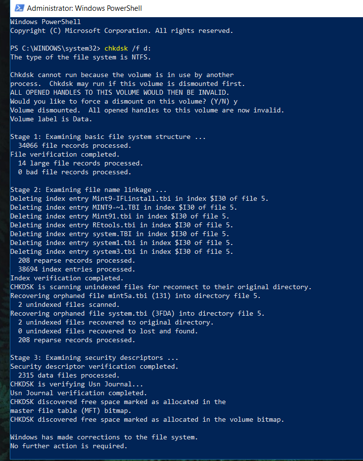 chdsk output.png