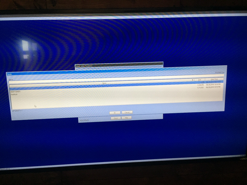EFI partition; contents of BOOT directory