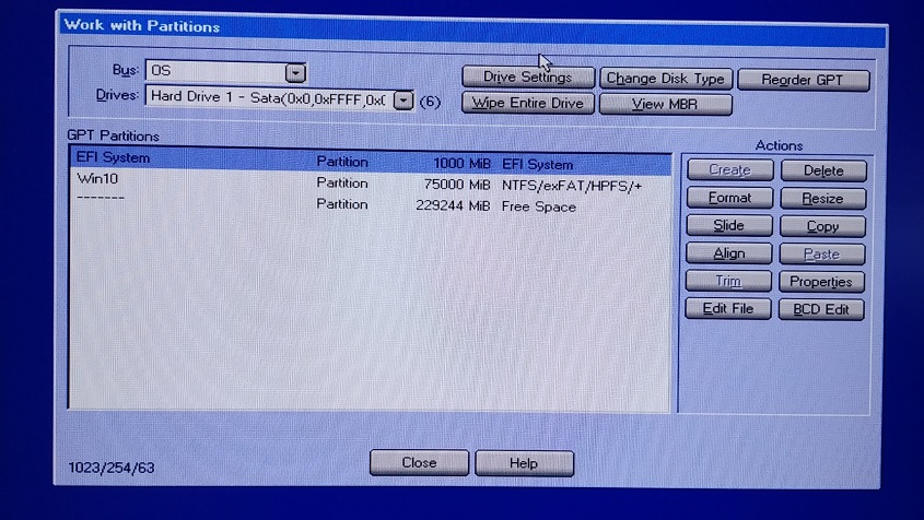 BootIt/OS disk